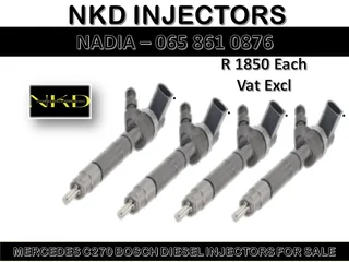 Mercedes C270 Diesel Injectors For Sale With Test Reports