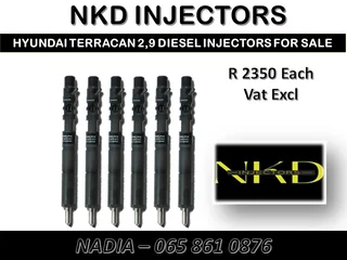 Hyundai Terrican Dieael Injectors For Sale With Test Reports