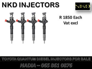 Toyota Quantum Diesel Injectors For Sale With Test Reports