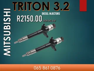 Mitsubishi Triton 3.2 Diesel Injectors For Sale With Warranty