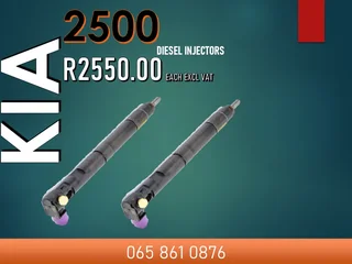 Kia 2500 Diesel Injectors For Sale With Warranty