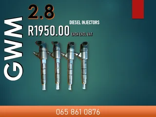 Gwm 2.8 Diesel Injectors For Sale With Warranty