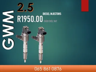 Gwm 2.5 Diesel Injectors For Sale With Warranty
