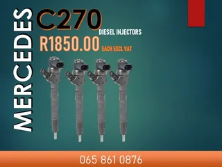 Mercedes C270 Diesel Injectors For Sale With Warranty