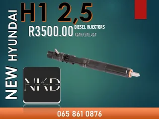 New Hyundai H1 Diesel Injectors For Sale With Warranty