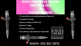 Toyota Prado Diesel Injectors For Sale With Test Reports