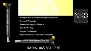 Hyundai H1 Diesel Injectors For Sale With Test Reports