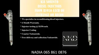 Kia Sorento Diesel Injectors For Sale With Test Reports
