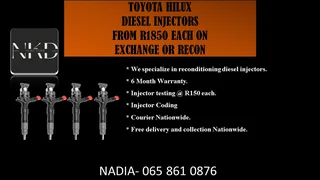 Toyota Hilux Diesel Injectors For Sale With Test Report
