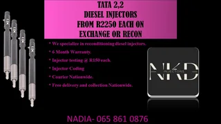 Tata 2.2 Diesel Injectors For Sale With Test Report