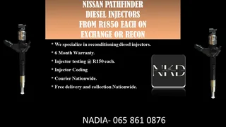 Nissan Pathfinder Diesel Injectors For Sale With Test Report