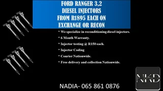 Ford Ranger 3.2 Diesel Injectors For Sale With Test Report