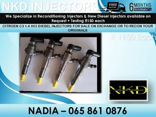 Citroen C3 Diesel Injectors For Sale On Exchange