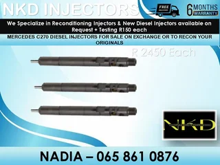 Mercedes C270 Diesel Injectors For Sale On Exchange