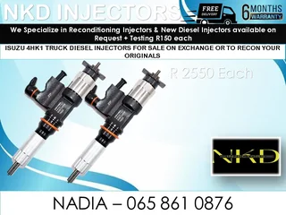 Isuzu 4hk1 Diesel Injectors For Sale On Exchange