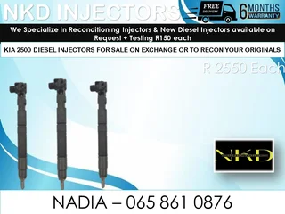 Kia 2500 Diesel Injectors For Sale On Exchange