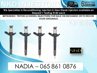 Mitsubishi Triton 2.5 Diesel Injectors For Sale On Exchange