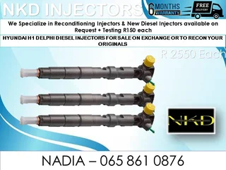 Hyundai H1 Diesel Injectors For Sale On Exhange
