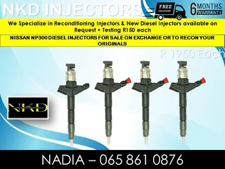 Nissan Np300 Diesel Injectors For Sale On Exchange