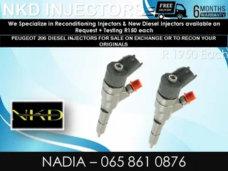 Peugeot 206 Diesel Injectors For Sale On Exchange