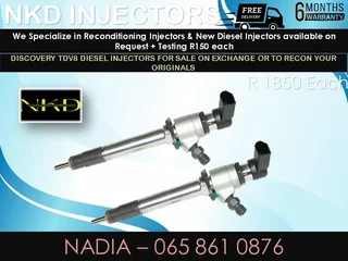 Discovery Tdv8 Diesel Injectors For Sale On Exchange