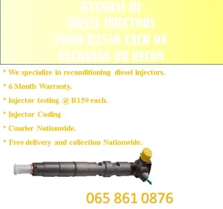 Hyundai H1 Diesel Injectors For Sale On Service Exchange