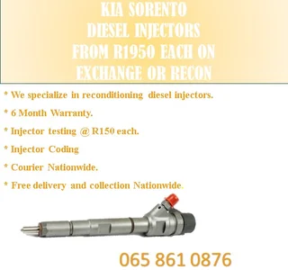 Kia Sorento Diesel Injectors For Sale On Service Exchange