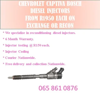 Chevrolet Captiva Diesel Injectors For Sale On Exchange