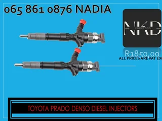 Toyota Prado Diesel Injectors For Sale Or Recon