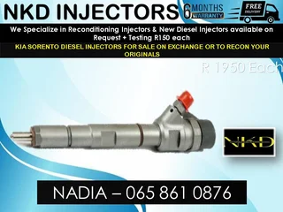 Kia Sorento Diesel Injectors For Sale On Exchange