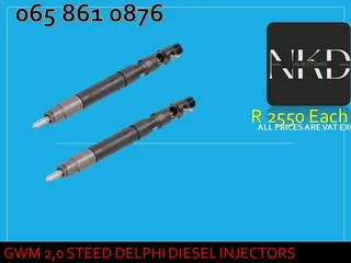 Gwm 2.0 Steed Diesel Injectors For Sale Nationwide