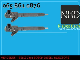 Mercedes C270  Diesel Injectors For Sale Nationwide
