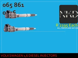 Volkswagen 1.6 Diesel  Injectors For Sale Nationwide