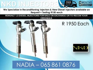 Renault Diesel Injectors For Sale On Exchange