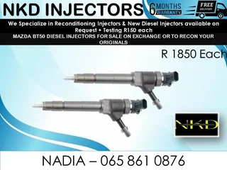 Mazda Bt50 Diesel Injectors For Sale On Exchange