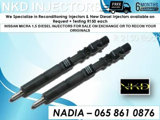 Nissan Micra Diesel Injectors For Sale On Exchange