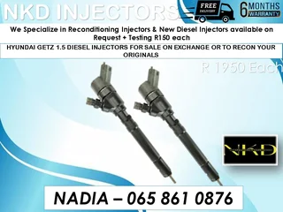 Hyundai Getz Diesel Injectors For Sale On Exchange