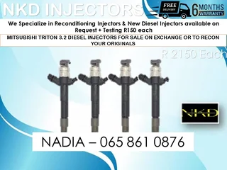 Mitsubishi Triton Diesel Injectors For Sale On Exchange