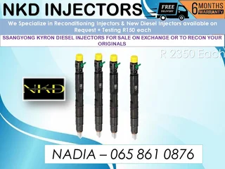 Ssangyong Kyron Diesel Injectors For Sale On Exchange