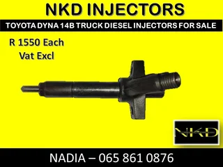 Toyota Dyna Diesel Injectors For Sale With Warranty