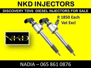 Discovery Tdv6 Diesel Injectors For Sale With Warranty