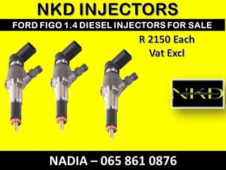Ford Figo 1.4 Diesel Injectors For Sale With Warrant Y