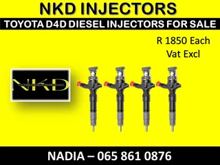 Toyota D4d Diesel Injectors For Sale With Warranty