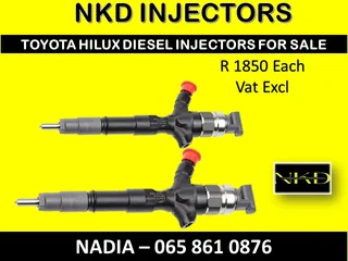 Toyota Hilux Diesel Injectors For Sale With Warranty
