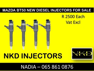 New Mazda/ford 3.0 Diesel Injectors For Sale