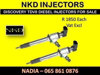 Discovery Diesel Njectors For Sale On Exchange With Warranty