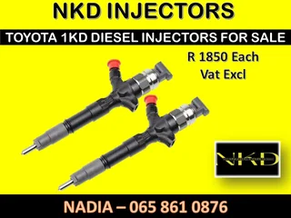 Toyota Diesel Injectors For Sale With Warranty