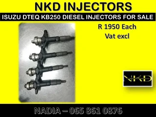 Isuzu Dteq Diesel Injectors For Sale With Warranty