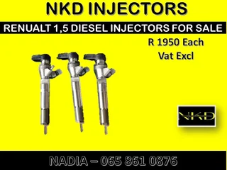 Renault 1.5 Diesel Injectors For Sale With Warranty