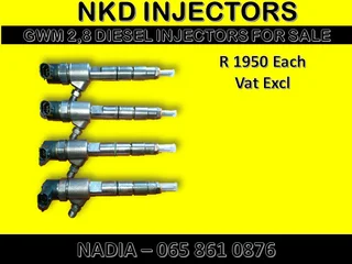 Gwm 2.8 Diesel Injectors For Sale With Warranty